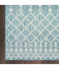 Nourison Positano Aqua POS02 2 ft. X 6 ft. Rect. Rug