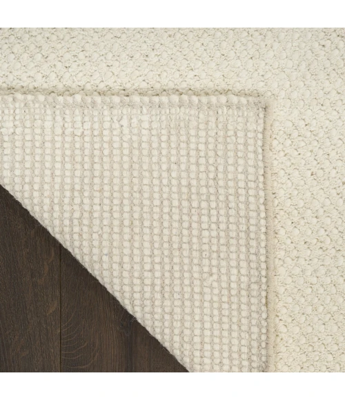 DKNY Pure Rows Cream / Ivory ROW01 5ft.3in. x 7ft.3in. Rect. Rug