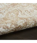 Nourison Astra Machine Washable Rust ASW12 10ft. x 14ft. Rect. Rug