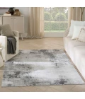Nourison Dekor Grey Charcoal DEK04 5 ft. 3 in. X 7 ft. Rect. Rug