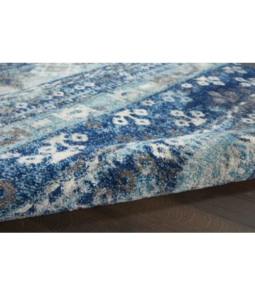 Nourison Persian Vintage Ivory Blue PRV07 3ft.3in. x 5ft.3in. Rect. Rug