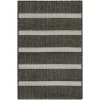 Nourison Positano Black Ivory POS03 3ft. x 5ft. Rect. Rug