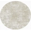 Nourison Dekor Beige DEK07 5ft. 3in. x Round Round Rug