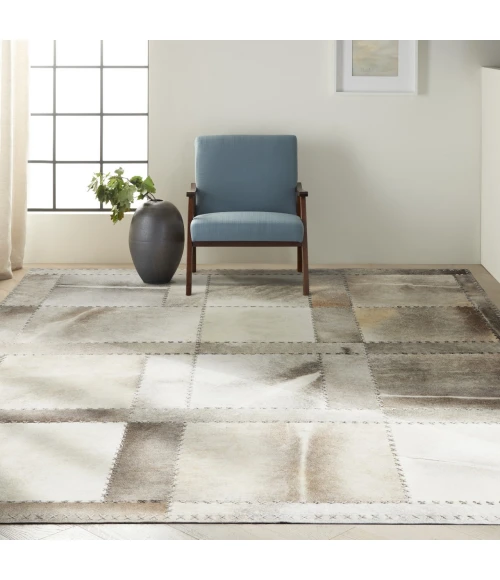 Nourison Northwest Grey CK960 9ft. x 12ft. Rect. Rug