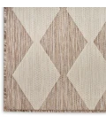 Nourison Positano Beige POS04 2ft.2in. x 12ft. Rect. Rug