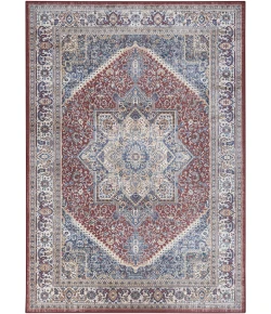 Nourison Vintage Home Red Blue VNH01 5ft. x 7ft. Rect. Rug