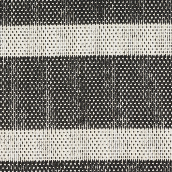 Nourison Positano Black Ivory POS03 12ft. x 15ft. Rect. Rug