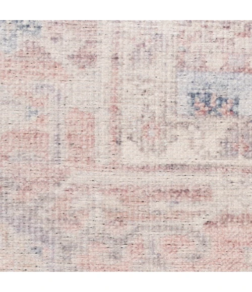 Nourison Vintage Washables Light Blue VWS07 5 ft. 3 in. X 7 ft. 3 in. Rect. Rug