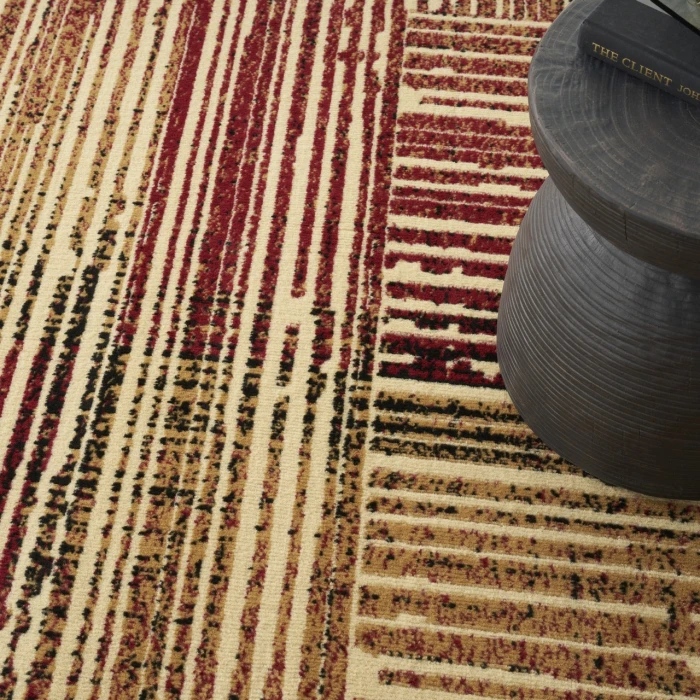 Nourison Home Grafix Red GRF42 7ft.10in. x 9ft.10in. Rect. Rug