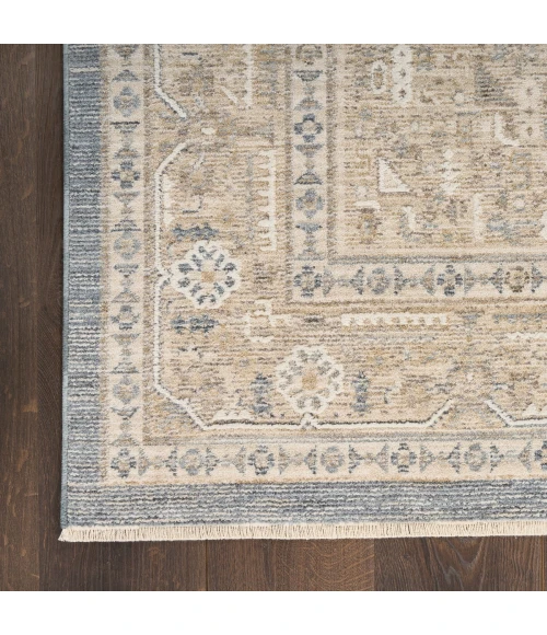 Nourison Retreat Ivory Blue RET03 10 ft. X 13 ft. Rect. Rug