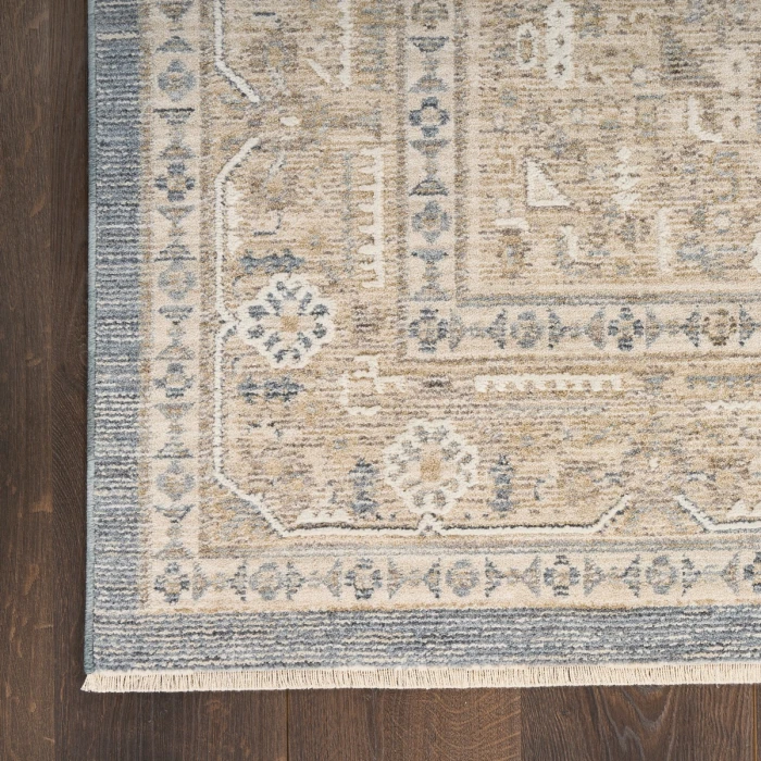 Nourison Retreat Ivory Blue RET03 10 ft. X 13 ft. Rect. Rug