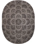 Nourison Home Nourison 2000 Black 2335 7ft.6in. x 9ft.6in. Oval Oval Rug