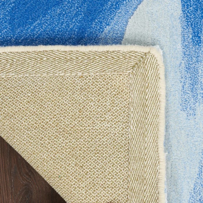 Nourison Prismatic Blue Multicolor PRS37 10 ft. X 14 ft. Rect. Rug