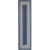Nourison Home Horizon Indoor/Outdoor HOZ03 Navy 2 ft. X 6 ft. Area Rug