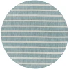 Nourison Home Positano POS03 Aqua Ivory 8 ft. Round Area Rug