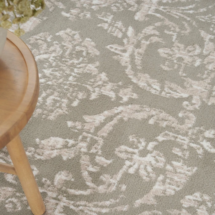 Nourison Jubilant Olive JUB09 5 ft. 3 in. X Round Rug