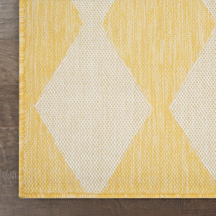 Nourison Positano Yellow POS04 6ft. x 9ft. Rect. Rug