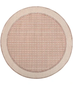 Nourison Nordic Brick Ivory NRC03 5ft. x Round Round Rug