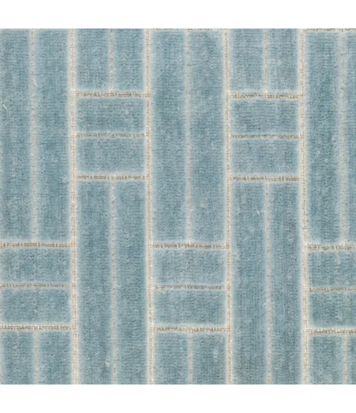 Nourison Washable Charm Blue Ivory WCH02 4 ft. X 6 ft. Rect. Rug