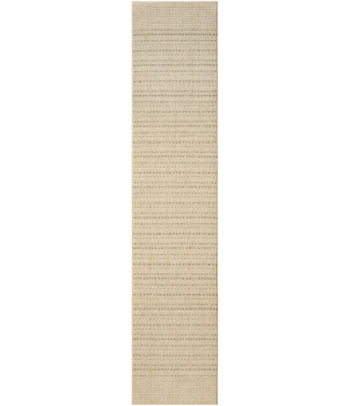 Nourison Tulum Taupe TLM01 2 ft. 2 in. X 10 ft. Rect. Rug