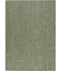 Nourison Home Horizon Indoor/Outdoor HOZ02 Green 6 ft. X 9 ft. Area Rug