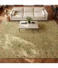 Nourison Heritage Vine Green HTV07 9ft. x 12ft. Rect. Rug
