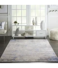 Nourison Home Silky Textures Blue SLY04 3ft.11in. x 5ft.11in. Rect. Rug