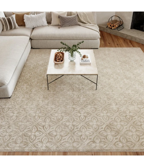 Nourison Home Washable Charm Grey WCH03 9ft. x 12ft. Rect. Rug