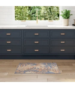Nourison Home Aloha ALH43 Blue Rose 2 ft. 8 in. X 4 ft. Area Rug