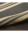 Nourison Home Horizon Indoor/Outdoor Black HOZ05 9ft. x 12ft. Rect. Rug