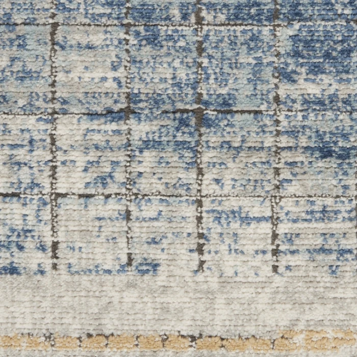 Nourison Quarry Blue QUA13 2ft.2in. x 3ft.9in. Rect. Rug