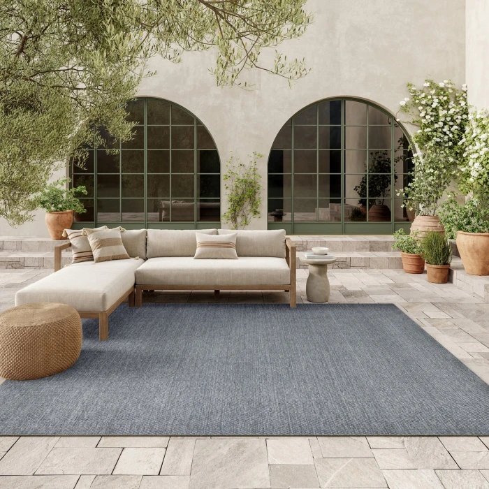 Nourison Home Tulum Blue TLM03 8ft. x 10ft. Rect. Rug