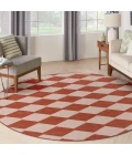 Nourison Positano Terrain POS04 8 ft. X Round Rug