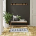 Nourison Dekor Grey Navy DEK02 2 ft. X 4 ft. Rect. Rug