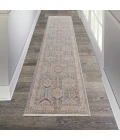 Nourison Home Homestead Blue HMS01 2ft.7in. x 10ft. Rect. Rug