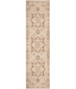 Nourison Home Vintage Washables VWS11 Coral Mint 2 ft. 2 in. X 8 ft. Area Rug