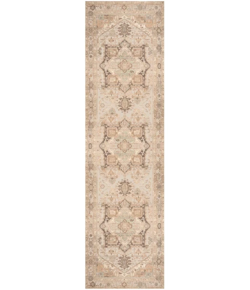 Nourison Vintage Washables Coral Mint VWS11 2 ft. 2 in. X 8 ft. Rect. Rug