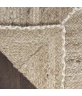 Nourison Terrazzo Jute Natural Grey TRJ01 6 ft. X 9 ft. Rect. Rug