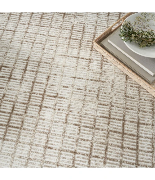 Nourison Dew Ivory Beige DEW02 8 ft. X 10 ft. Rect. Rug