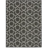 Nourison Home Horizon Indoor/Outdoor HOZ01 Black 5 ft. X 7 ft. Area Rug
