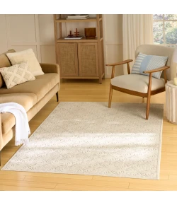 Nourison Home Washable Charm WCH03 Ivory 4 ft. X 6 ft. Area Rug