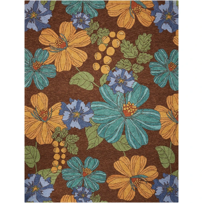 Nourison Home South Beach Brown SOU04 8ft. x 10ft.6in. Rect. Rug