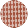 Nourison Home Positano POS04 Terracotta 8 ft. Round Area Rug