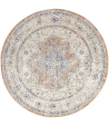Nourison Nourison Essentials Persian Beige Blue NRE07 6 ft. X Round Rug
