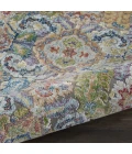 Nourison Ankara Global Grey Multicolor ANR12 2ft. x 4ft. Rect. Rug