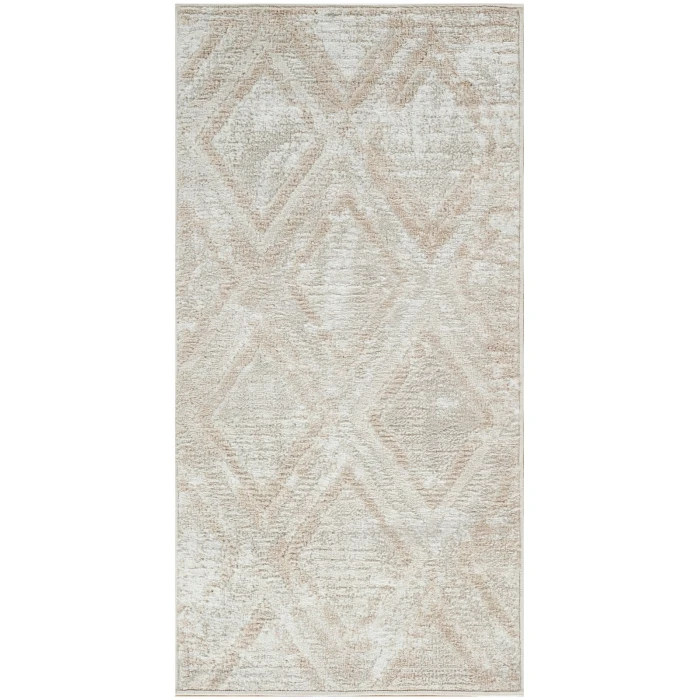 Nourison Dekor Ivory Beige DEK05 2 ft. X 4 ft. Rect. Rug