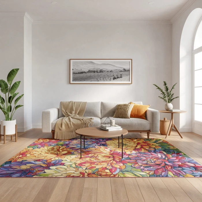 Nourison Home Color Splash Multicolored CSP06 4ft. x 6ft. Rect. Rug