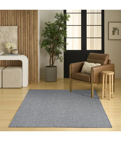 Nourison Home Tulum Blue TLM03 5ft.3in. x 7ft. Rect. Rug