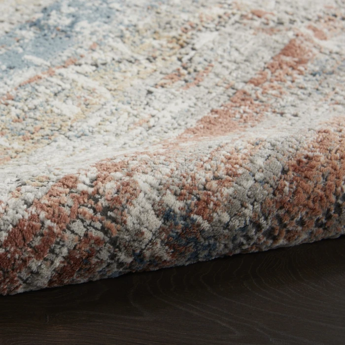 Nourison Home Rustic Textures Multicolored RUS11 6ft. x 9ft. Rect. Rug