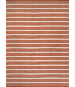 Nourison Positano Terracotta Ivory POS03 12ft. x 15ft. Rect. Rug
